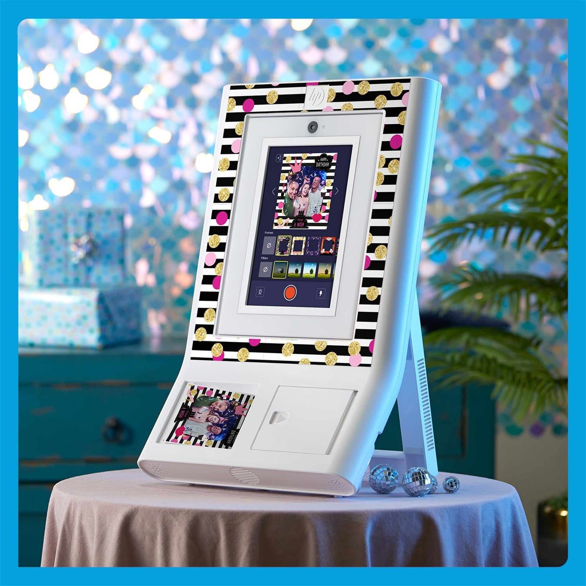 HP Decorative Stickers Frames, Custom Adhesive Frame Stickers Only for the HP Sprocket Photobooth